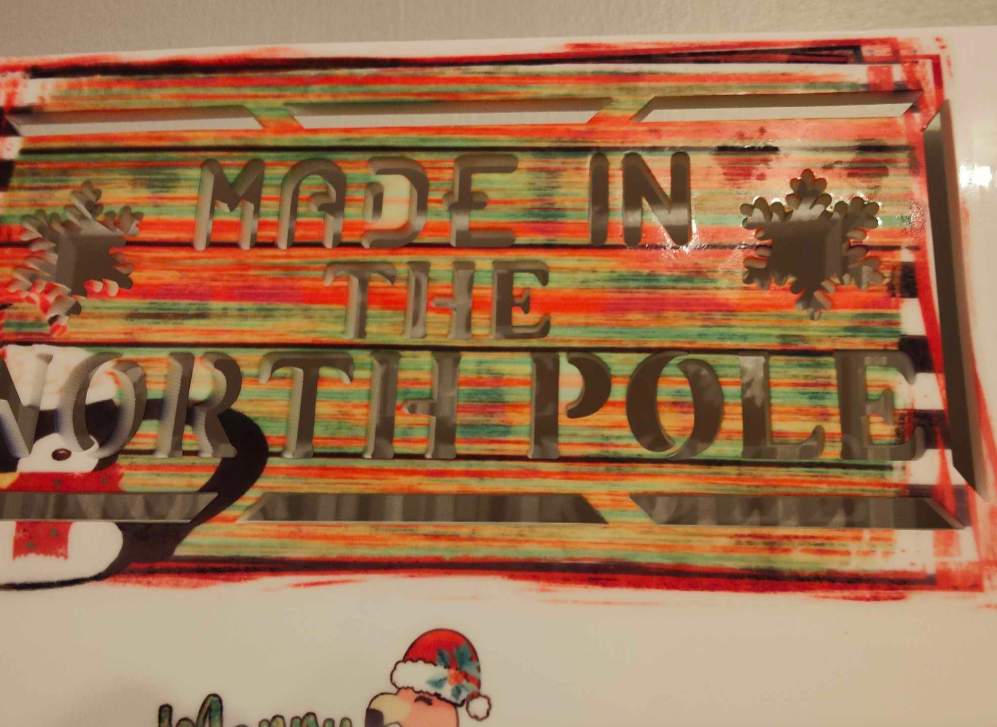 Candy Cane Advent calendar