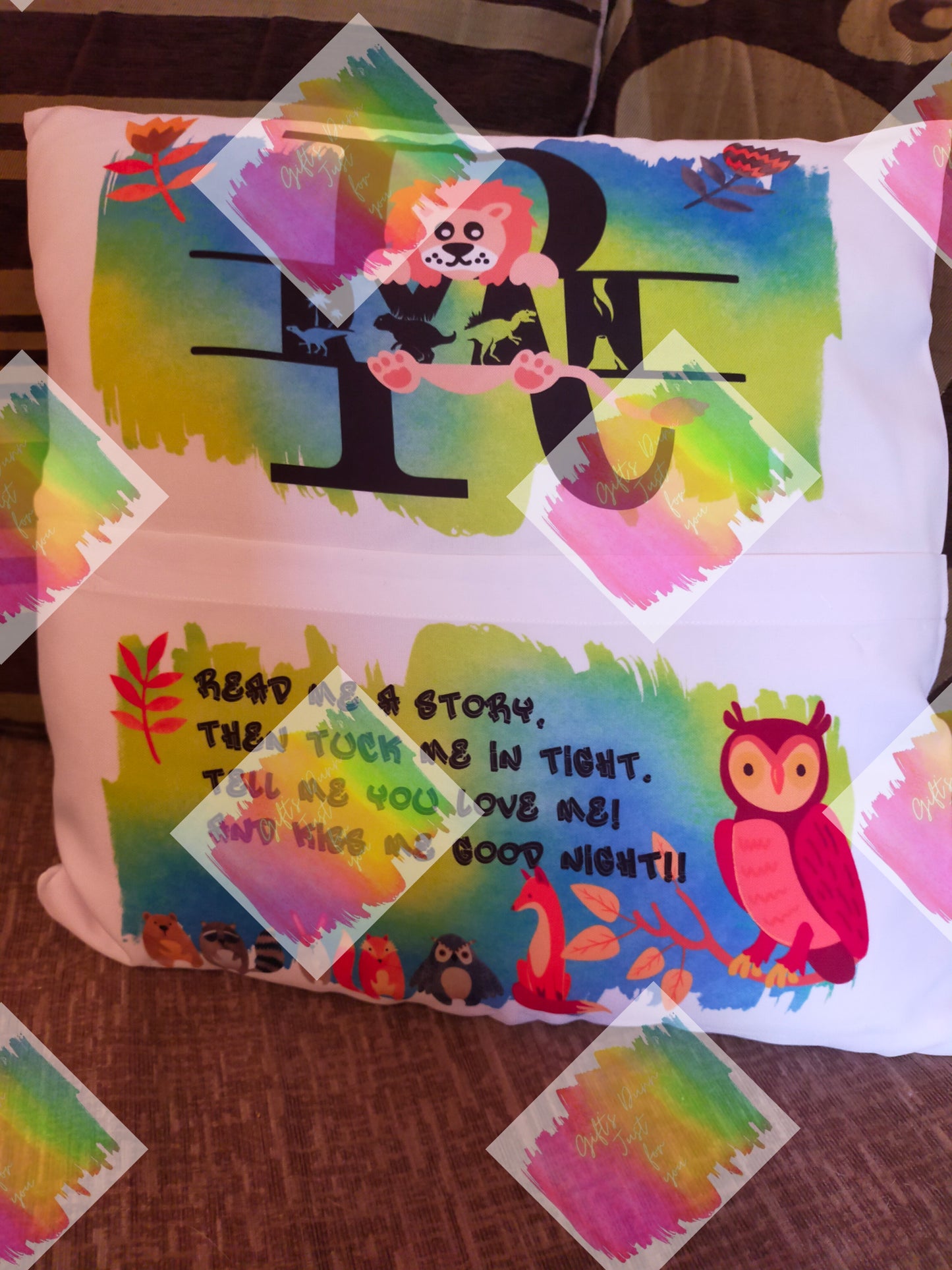 Book cushion with Lion-cover only