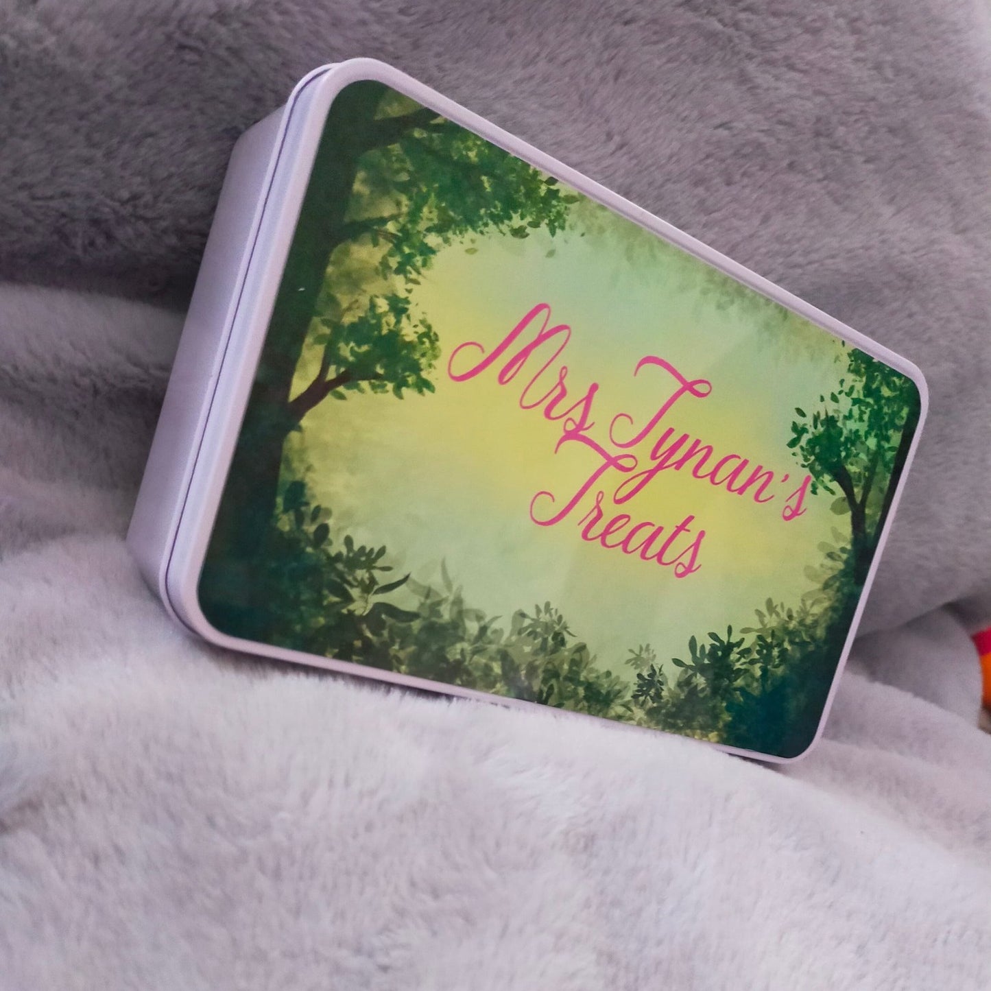 Aluminium Rectangle gift Tins