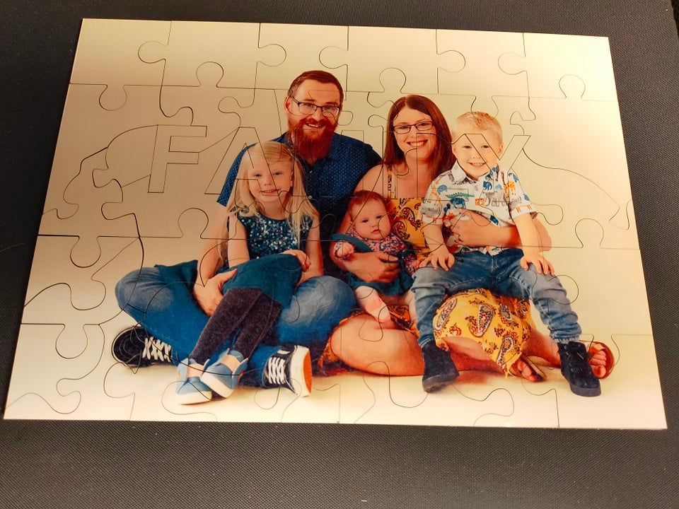 Family photo jigsaw puzzle