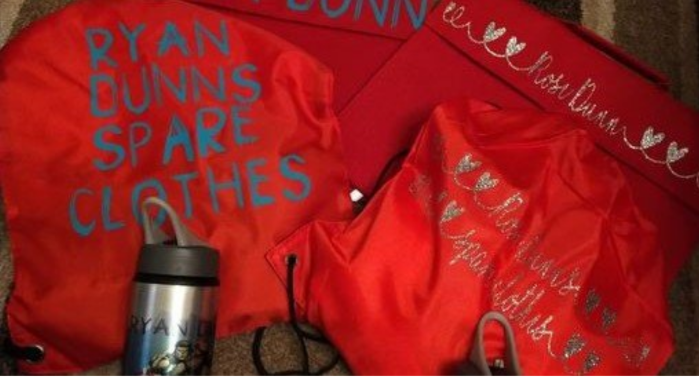 School Spare clothes or gym bag